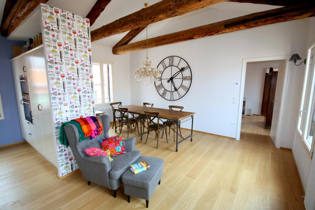 Apartamento Terrazza Rialto Venecia Habitación foto