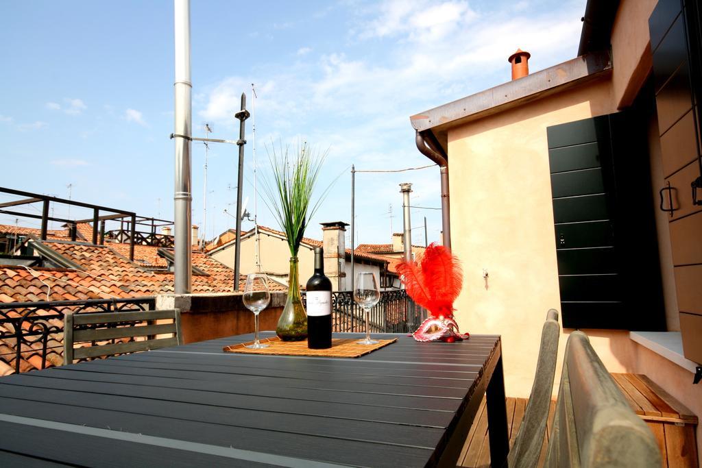 Apartamento Terrazza Rialto Venecia Habitación foto